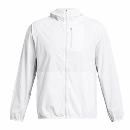 Chaqueta Deportiva para Hombre Under Armour LAUNCH Blanco