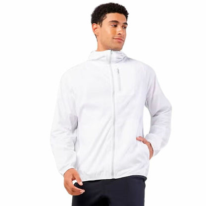 Chaqueta Deportiva para Hombre Under Armour LAUNCH Blanco