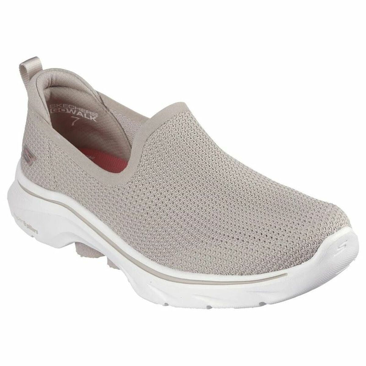 Zapatillas Deportivas Mujer Skechers Go Walk 7 Marrón claro