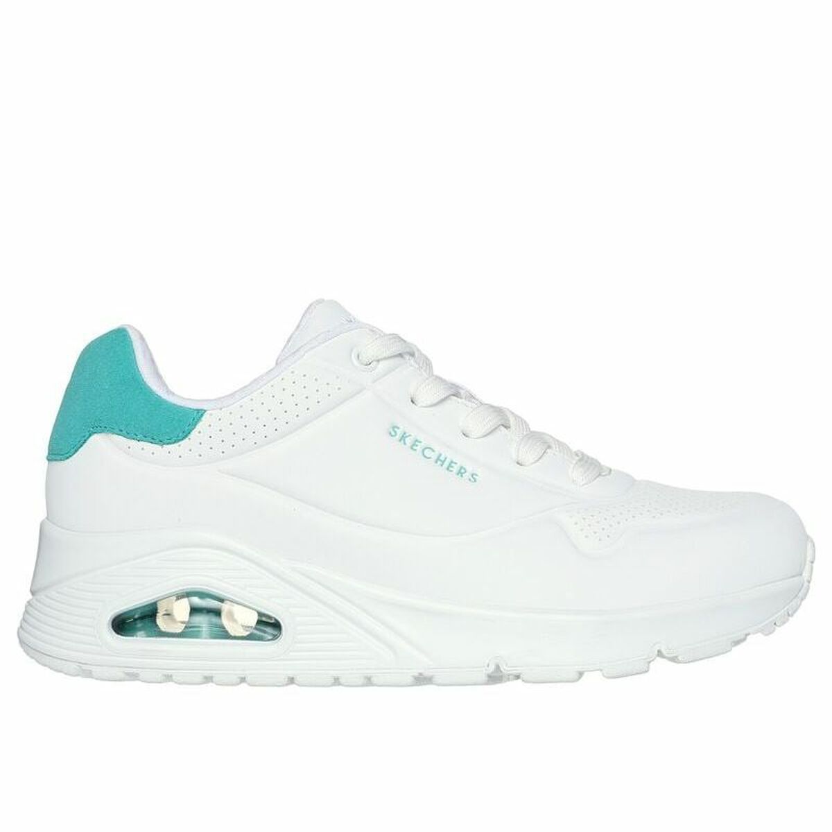 Zapatillas Deportivas Mujer Skechers Uno - Pop Blanco