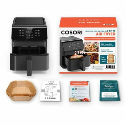 Cosori Premium II Chef Edition Air Fryer Black 6.2 L