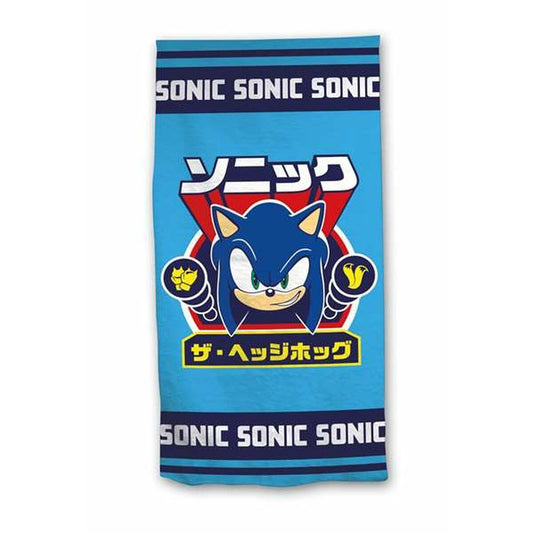 Sonic Beach Towel 140 x 70 cm