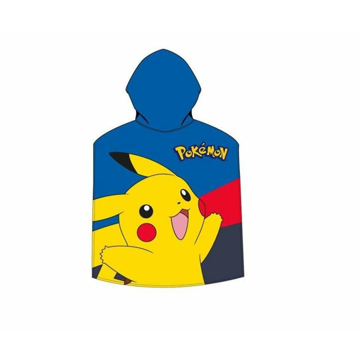 Pokémon Hooded Poncho Towel 55 x 110 cm