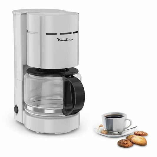 Moulinex White Drip Coffee Maker 800 W 1.1 L