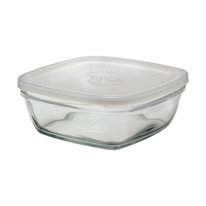 Fiambrera Cuadrada con Tapa Duralex FreshBox 1,15 L 17 x 17 x 7 cm (8 Unidades)