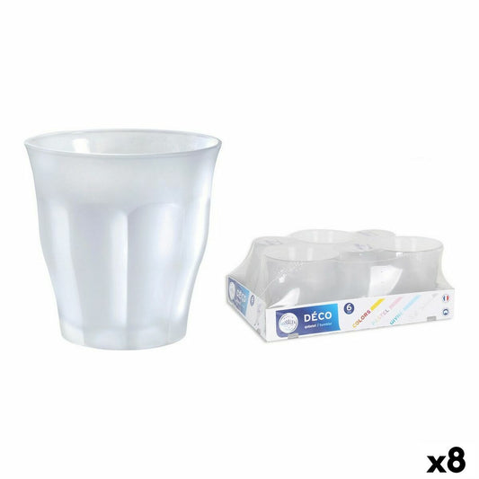 Set de Vasos Duralex Picardie Cristal 6 Piezas 250 ml (8 Unidades)