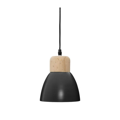 Atmosphera Black Ceiling Lamp E14 (Ø 15 x 19 cm)