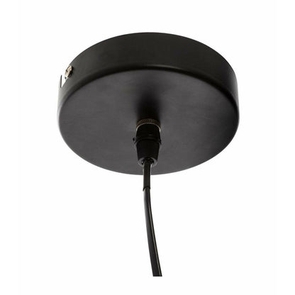 Atmosphera Black Ceiling Lamp E14 (Ø 15 x 19 cm)