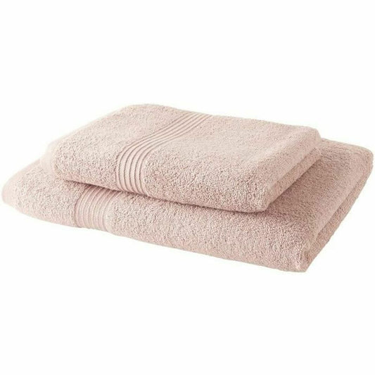 TODAY Towel Set Light Pink 100% Cotton