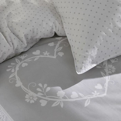 TODAY Duvet Cover White Gray 220 x 240 cm