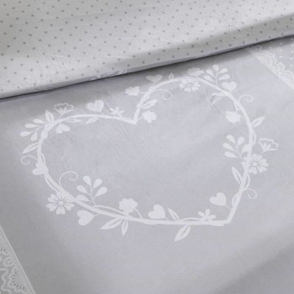 TODAY Duvet Cover White Gray 220 x 240 cm