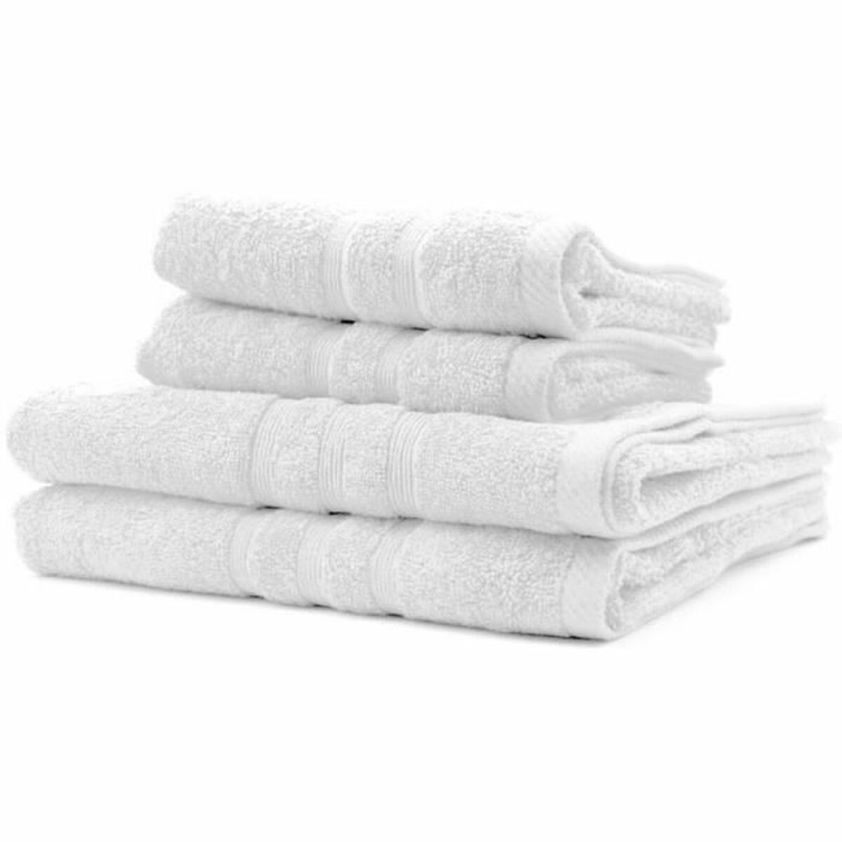 TODAY Towel Set White 4 Pieces