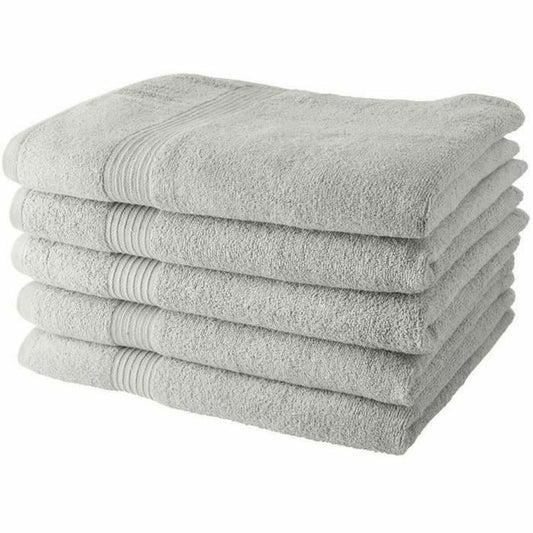 TODAY Towel Set White 5 Pieces 70 x 130 cm