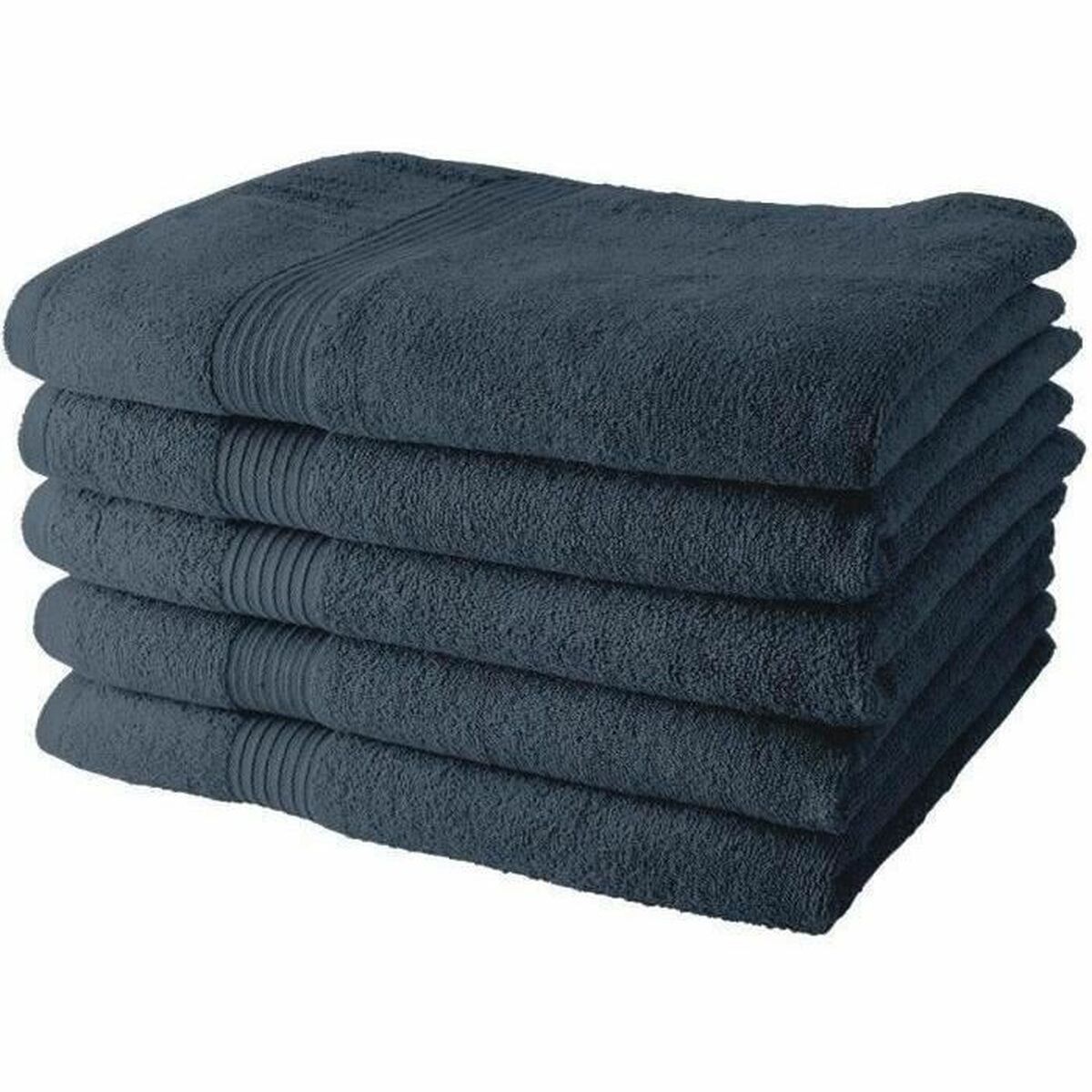 TODAY Anthracite Towel Set 5 Pieces 70 x 130 cm