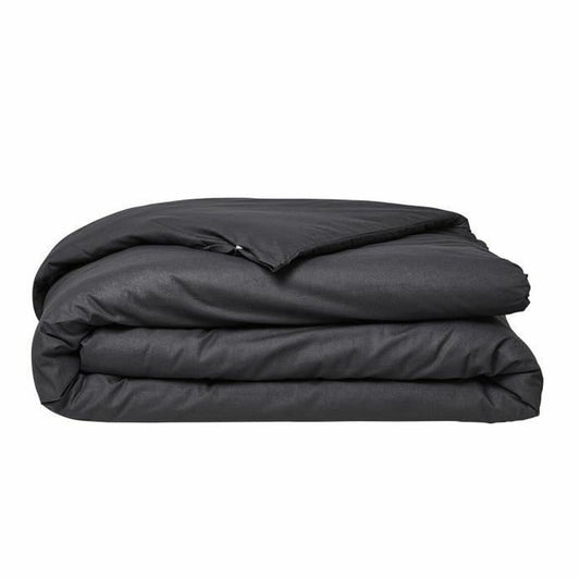 TODAY Essential Duvet Cover Black Anthracite 220 x 240 cm