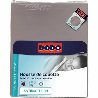 DODO Antibacterial Taupe Duvet Cover 240 x 220 cm