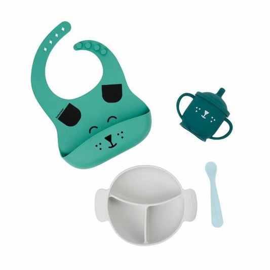 Babymoov Green 4 Piece Dinnerware Set