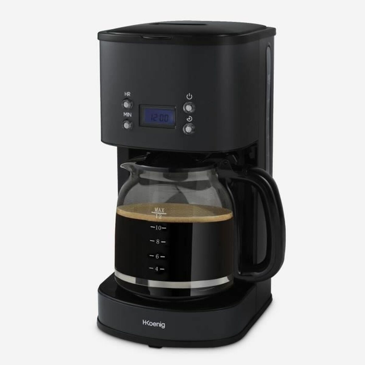 Hkoenig Drip Coffee Maker Black 1000 W