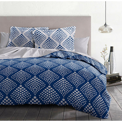 HOME LINGE PASSION Duvet Cover Blue 220 x 240 cm