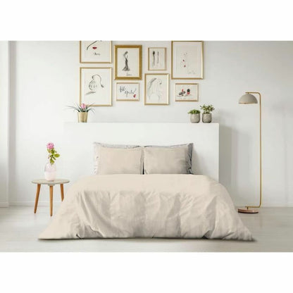 Lovely Home Duvet Cover Beige Cream 240 x 260 cm