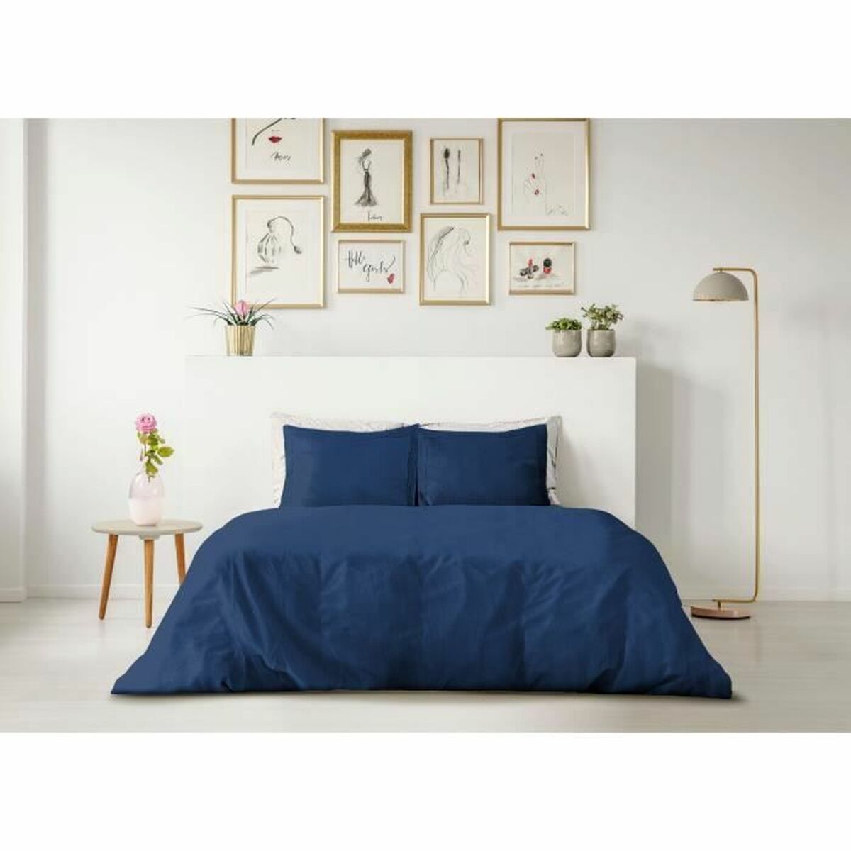 Lovely Home Duvet Cover Dark blue 220 x 240 cm