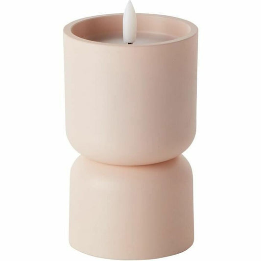 Brilliant Beige LED Candle 3 W 15 x 8 cm Plastic