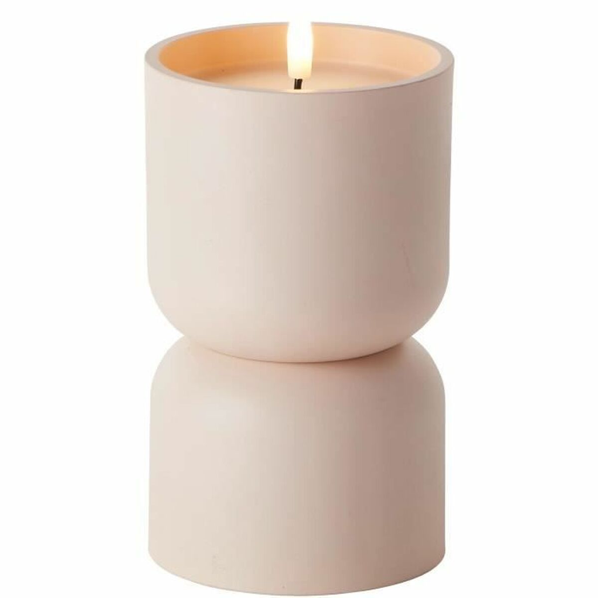 Brilliant Beige LED Candle 3 W 18 x 9.8 cm Plastic