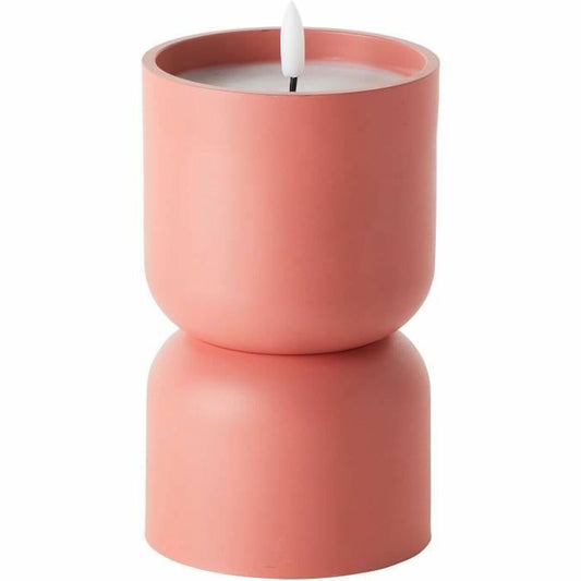 Brilliant Terracotta LED Candle 3 W 18 x 9.8 cm Plastic