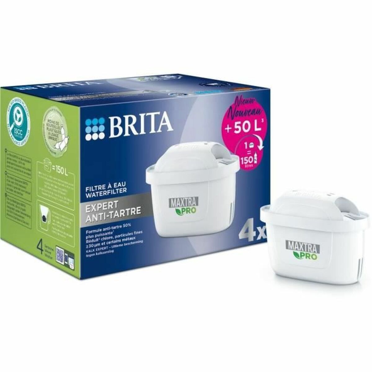 Filtro para Jarra Filtrante Brita Maxtra Pro Expert (4 Unidades)