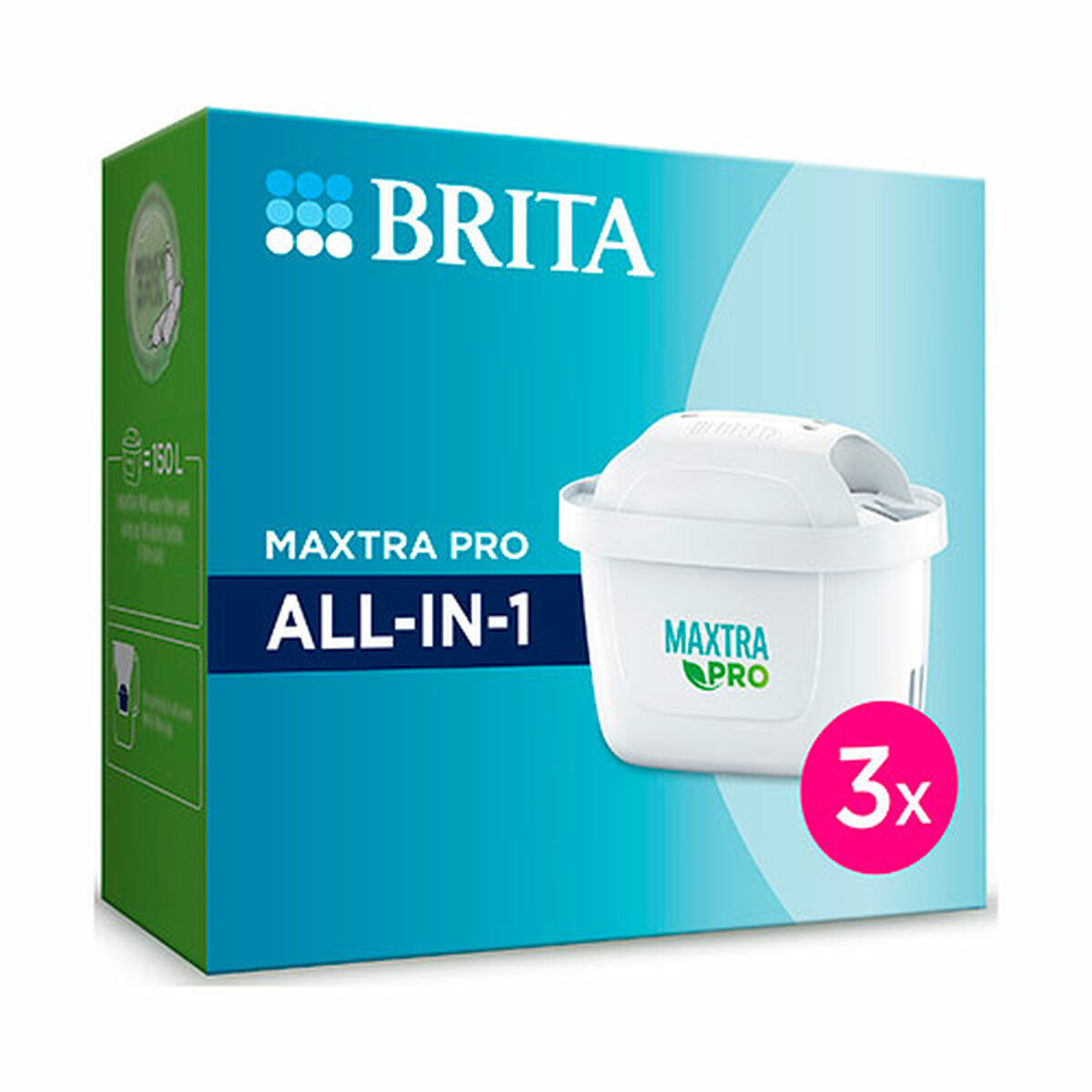 Filtro para Jarra Filtrante Brita Pro All in 1 3 Unidades