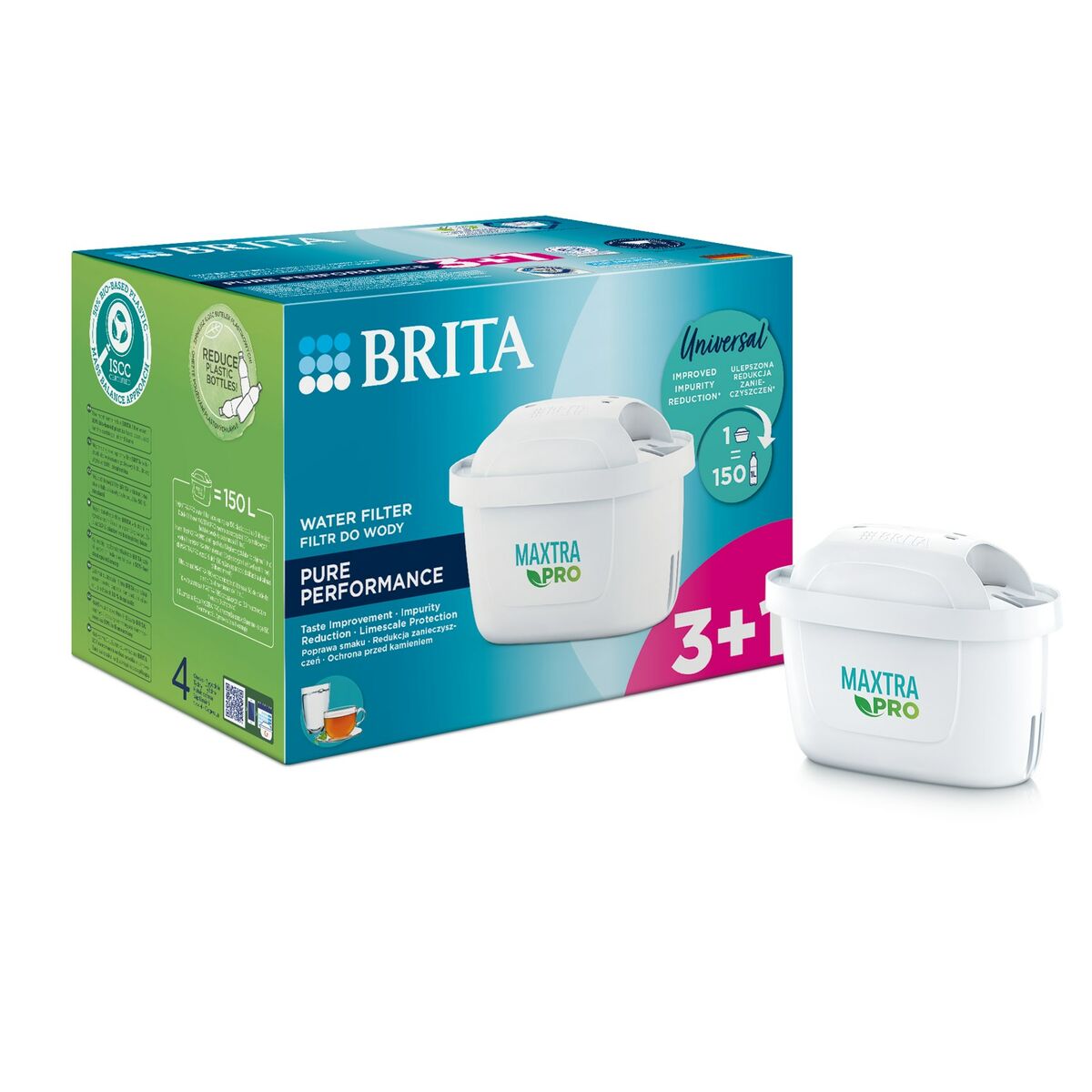 Filtro para Jarra Filtrante Brita MX+ Pro 4 Piezas