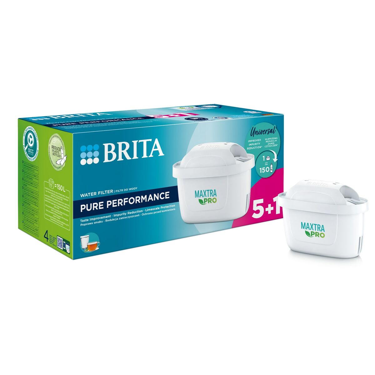 Filter for Brita MX+ Pro Filter Jug (6 Units)