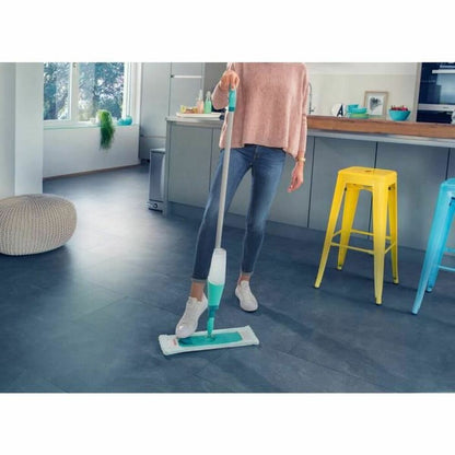 Leifheit Easy Spray XL Mop White Turquoise Microfibre Plastic