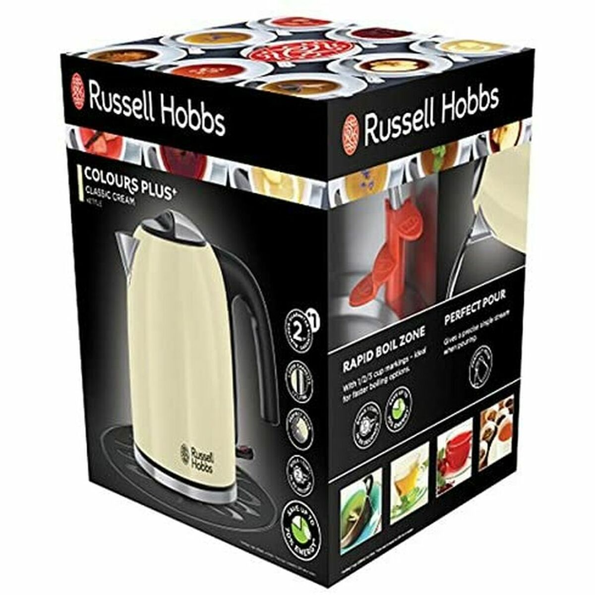 Hervidor Russell Hobbs 20415-70 2400W 1,7 L Acero Inoxidable 2400 W 1,7 L (Reacondicionado A)