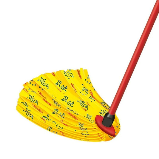 Vileda Supermocio Soft Mop Yellow Black