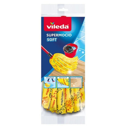 Fregona Vileda Supermocio Soft Amarillo Negro