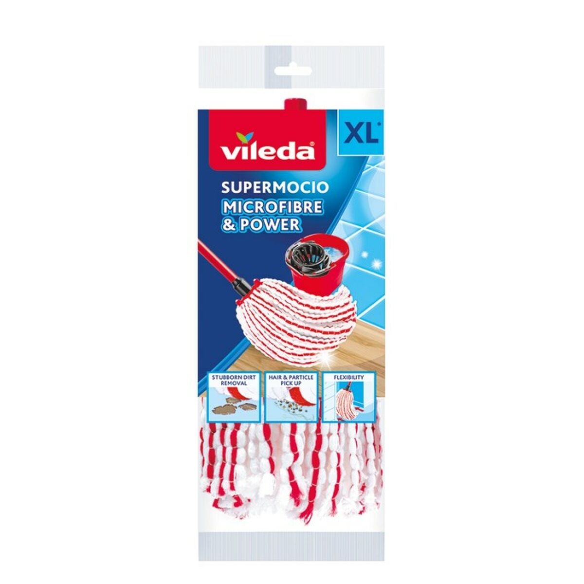 Vileda Microfibre &amp; Power Mop Replacement Fiber (1 unit)