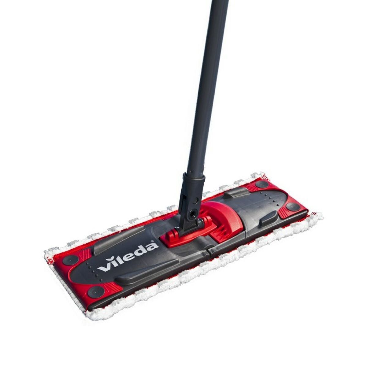 Mop with bucket Vileda Ultramax Black Red Plastic Fiber