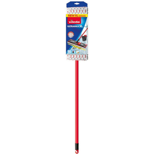 Vileda Ultramax XL Mop White Red Microfiber