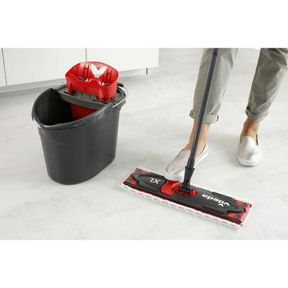 Vileda Ultramax XL Mop White Red Microfiber