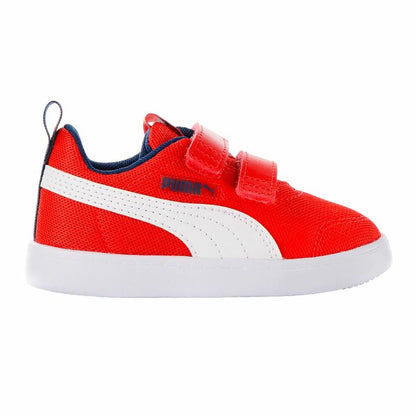 Zapatillas Deportivas Infantiles Puma Courtflex v2 Mesh V Poppy