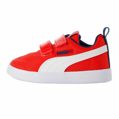 Zapatillas Deportivas Infantiles Puma Courtflex v2 Mesh V Poppy