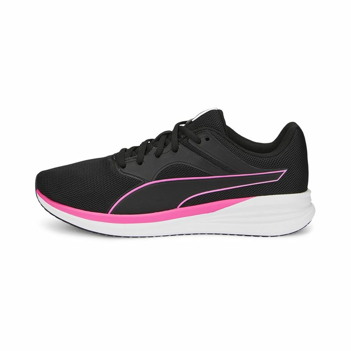 Zapatillas de Running para Adultos Puma Transport Negro Rosa