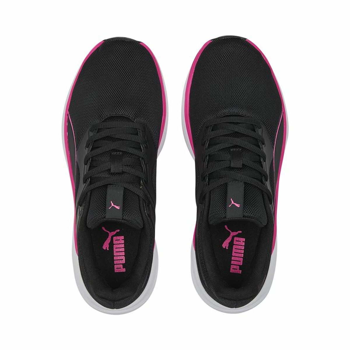 Zapatillas de Running para Adultos Puma Transport Negro Rosa