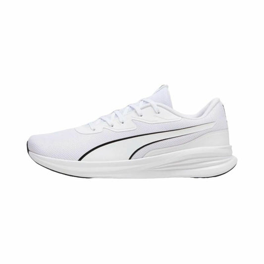 Zapatillas de Running para Adultos Puma Night Runner V3 Blanco