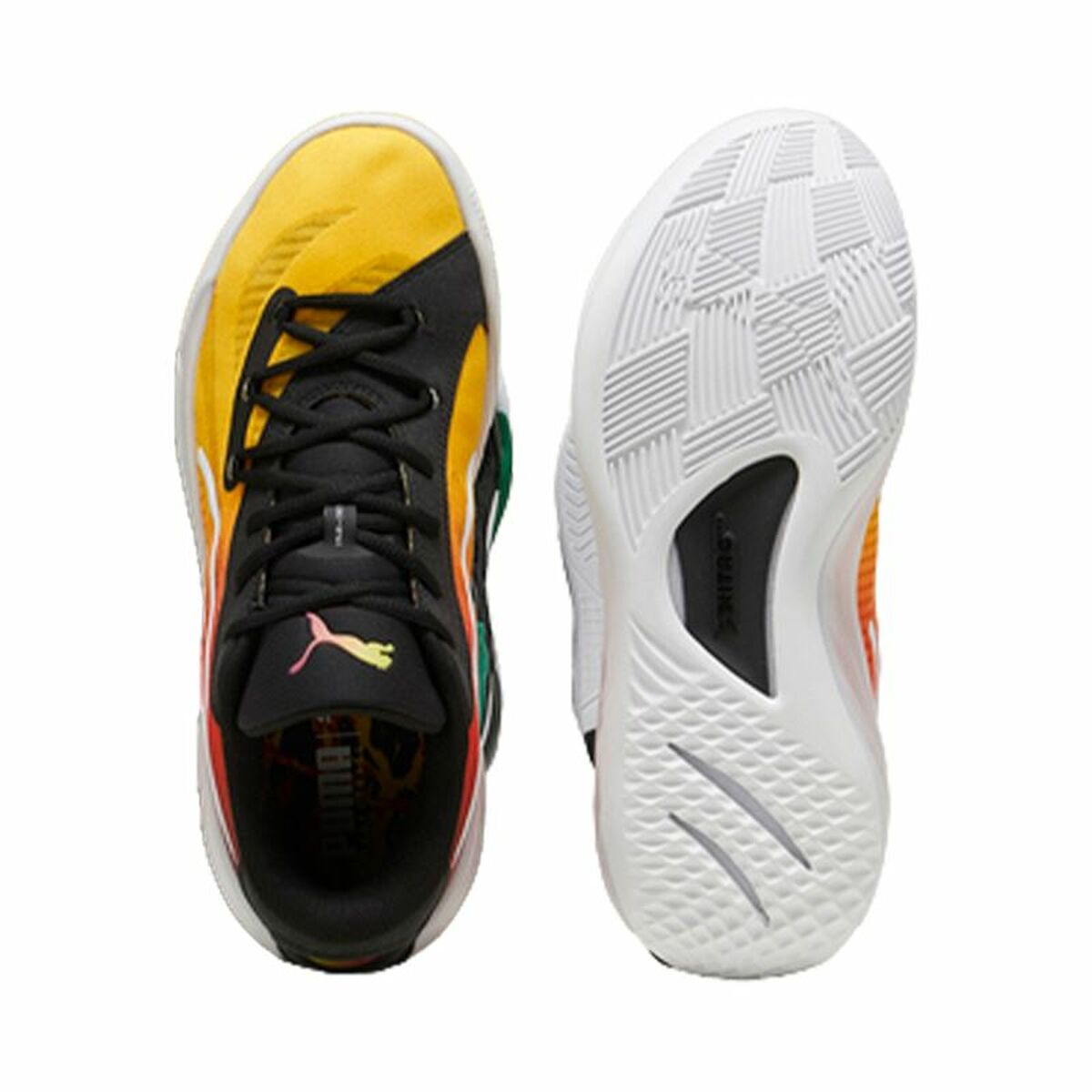 Zapatillas de Running para Adultos Puma All-Pro Nitro Showtime Amarillo