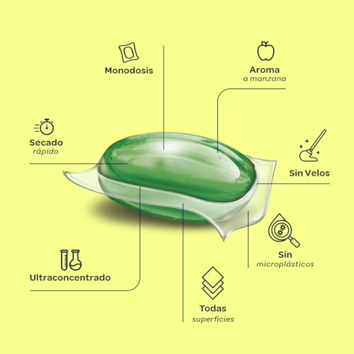 Flopp - Ecological Universal Floor Cleaner | 90 capsules | EU Ecolabel | Eco Floor Cleaner Floor Cleaner Floor Cleaner. Flopp: Clean without Polluting the Planet.