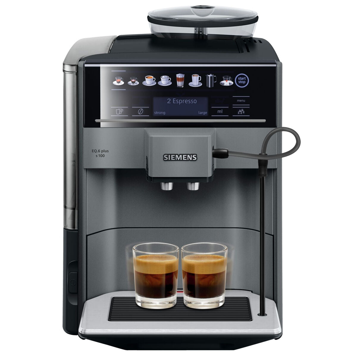 Siemens AG TE651209RW Super-Automatic Coffee Machine White Black Titanium 1500 W 15 bar 2 Cups 1.7 L