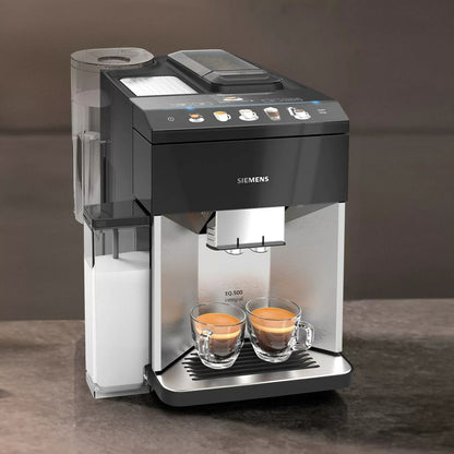 Siemens AG TQ 507R03 Super-Automatic Coffee Machine Black Yes 1500 W 15 bar 2 Cups 1.7 L