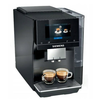 Siemens AG TP703R09 Super-Automatic Coffee Machine Black 1500 W 19 bar 2.4 L 2 Cups